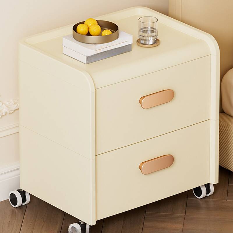 Simplistic Plastic & Acrylic Bachelor Chest/Lingerie Chest with Caster Wheels