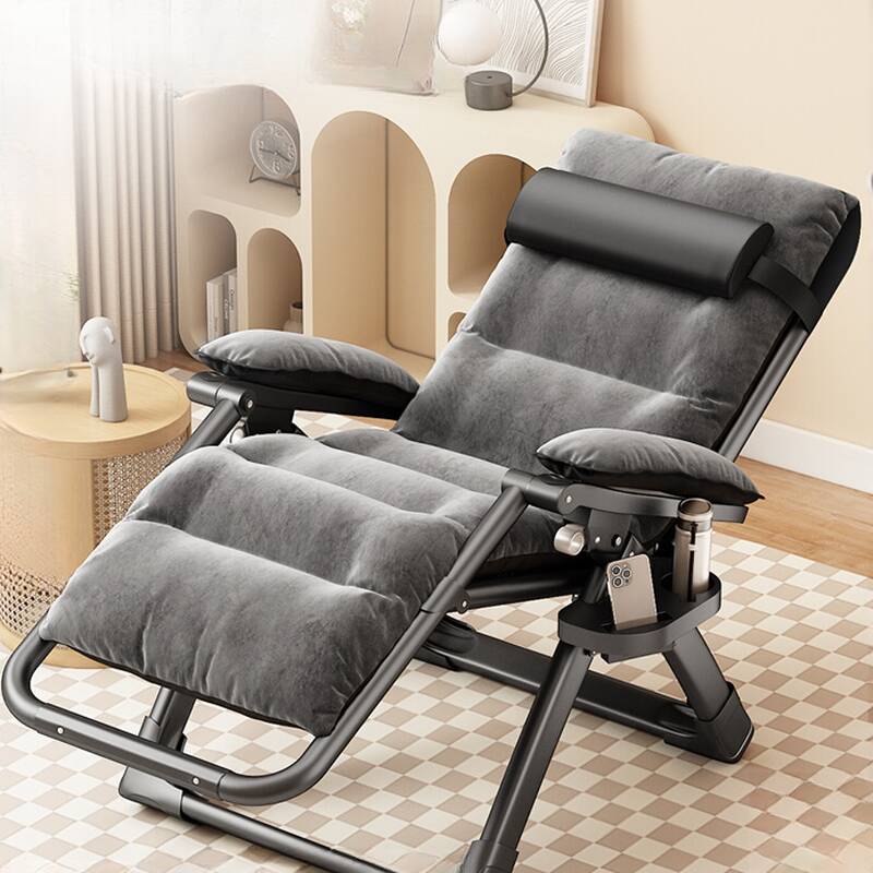 Simplistic Alloy Frame Lime Green/Cocoa/Gray Stitch-tufted Reclining Accent Chair with Locking Back Angle, Standard (No Motion) Base and Independent Foot Movement