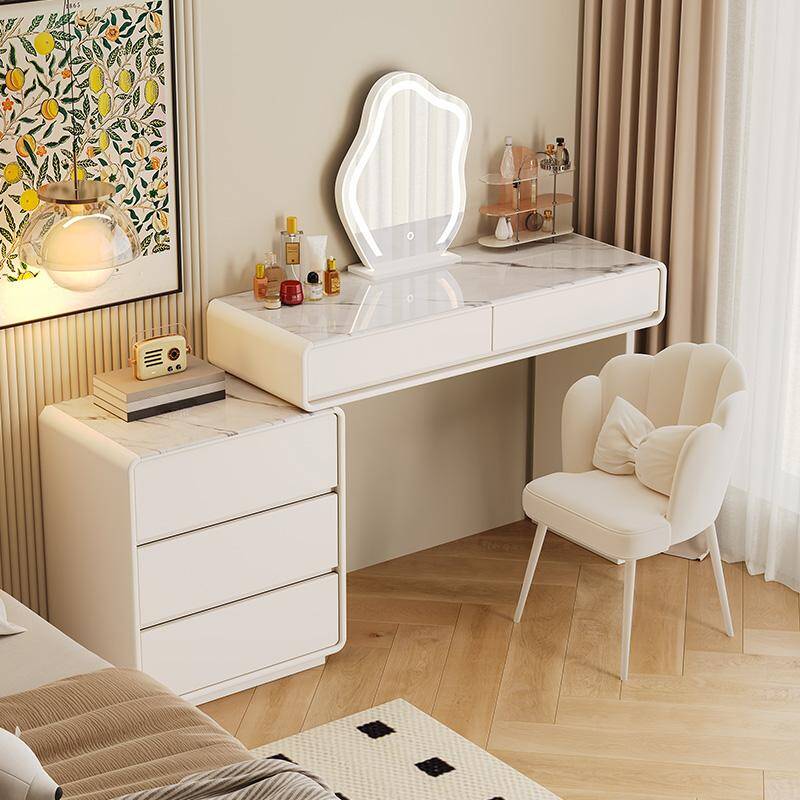Vanity Set with LED Lighting, Scalable, Push-Pull, Adjustable Touch and Brightness