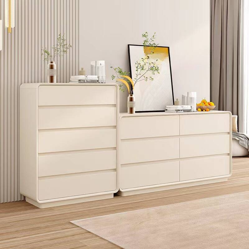 Chalk Simple Lumber 3/4/5 Tiers Double Dresser/Lingerie Chest with 6/8/5 Drawers, Horizontal/Vertical