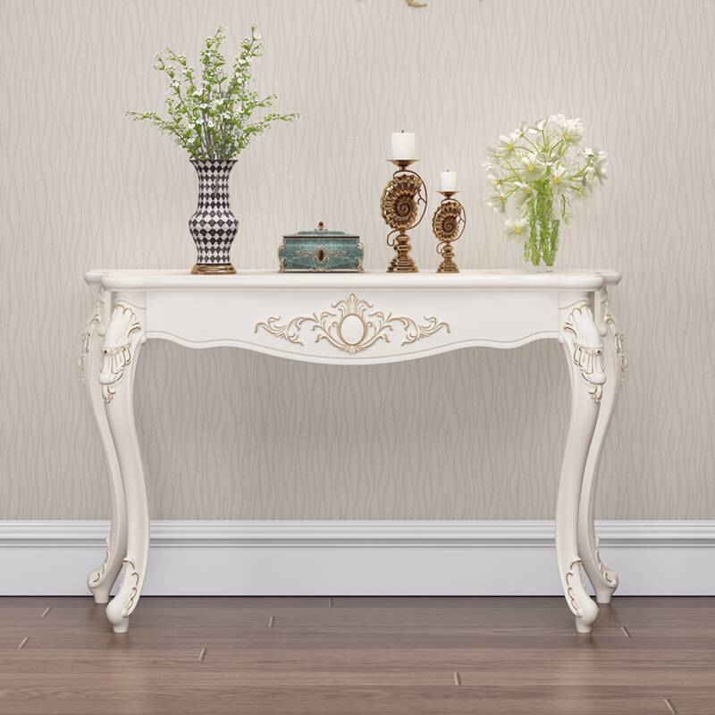 Nordic Free Form Wood Console Table