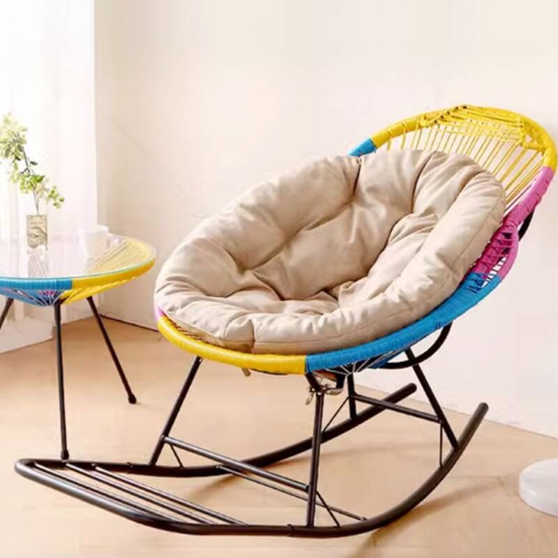 Synthetic Rocking Seat with Flared Arm