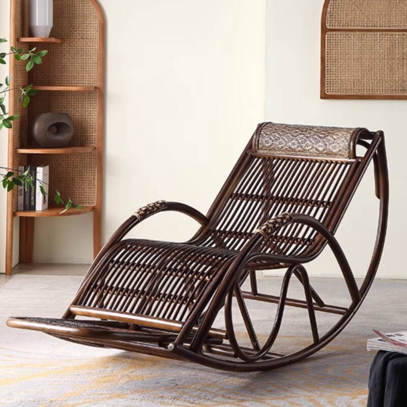 Simple Willow Rocking Seat with Track Arm