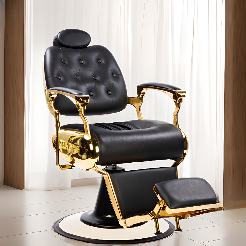Ventilated Back Distortion-resistant Reclining Barber Chair