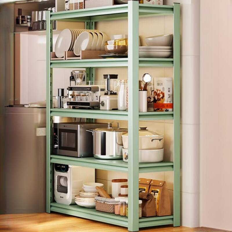 Light Green Trendy Fireproof Cabinet Storage Shelf Rack