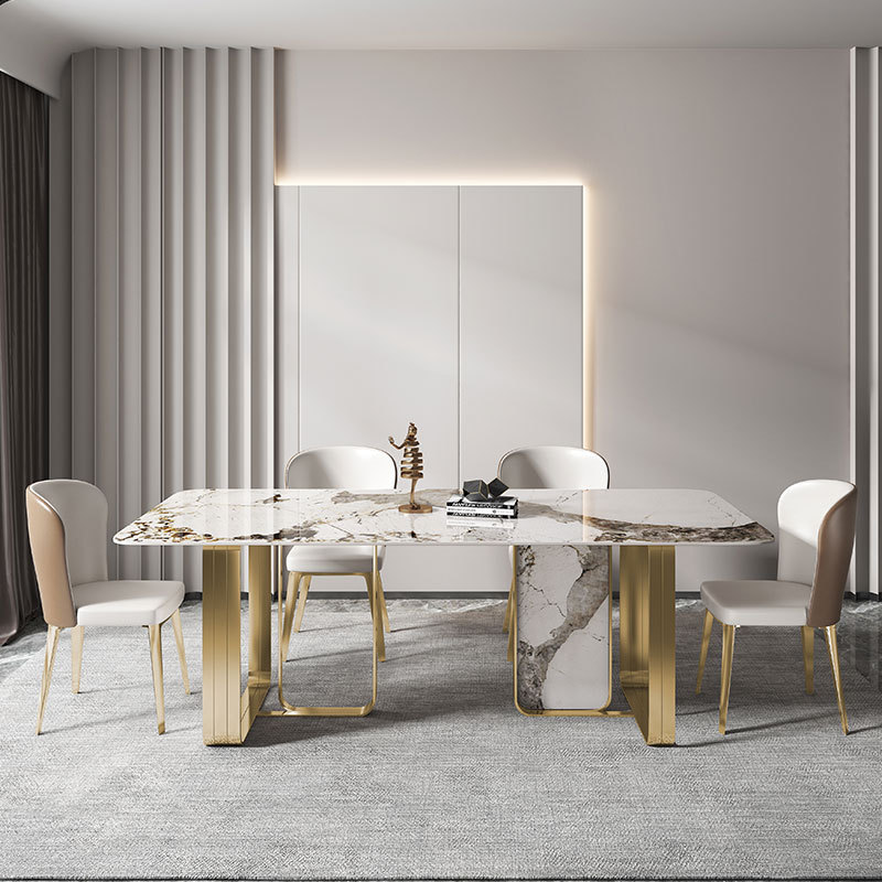 Belloro Dining set with Sintered Stone Top